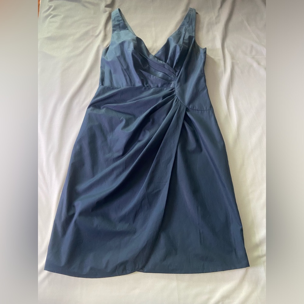 Sz8 J Crew dress, navy